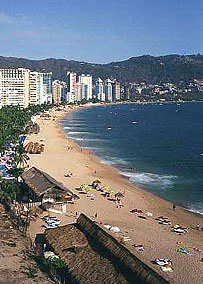 Acapulco bay and beaches