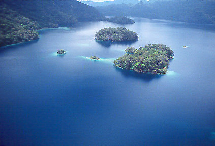 Laguna Miramar in the Chiapas jungle
