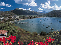 A view of the Bay of Zihuatanejo