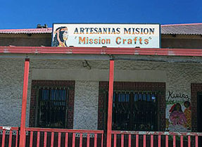 The Artesanías Misíon store