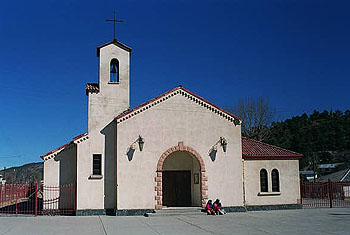 The church in Creel