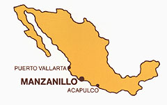 Manzanillo, Colima Map Locator