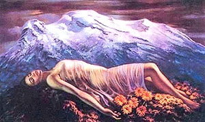 The Sleeping Woman, Popocatepetl 