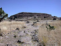 The pyramid at the Ferrer�a Ruins, Durango.