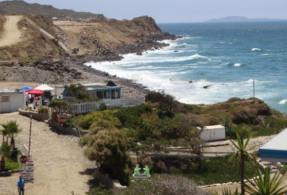 Playa Saldamando - Beachfront campground in Ensenada, Baja California