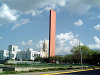 Faro de Comercio, Macro Plaza, Monterrey, Nuevo Leon