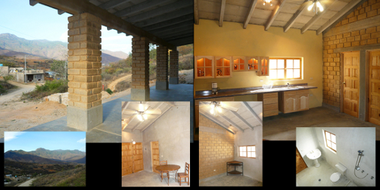 2 bedroom home for sale, with view of Oaxaca below