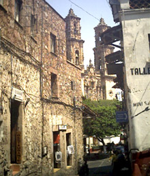 Hidden cobblestone alleys of Taxco